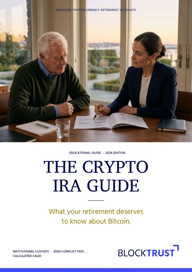 Cover of The Crypto IRA Guide, 2026 edition